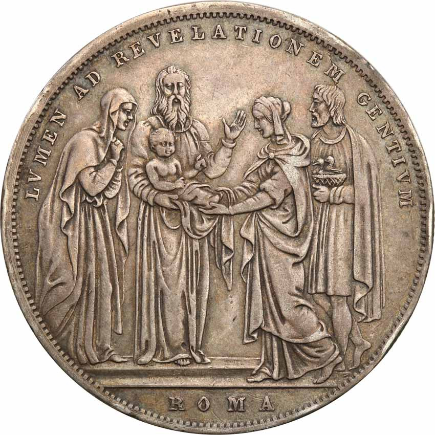 Watykan. Grzegorz XVI 1831-1846. Scudo 1831, Bolonia